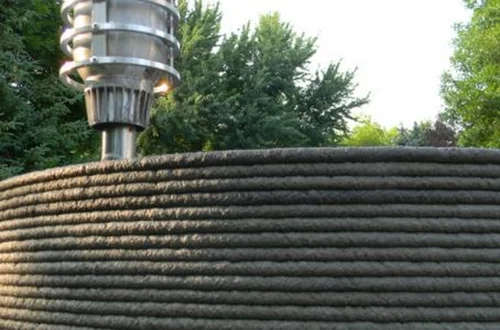 1/50th scale model printed on regular 3D printer. Printing process, photo by Andrey Rudenko