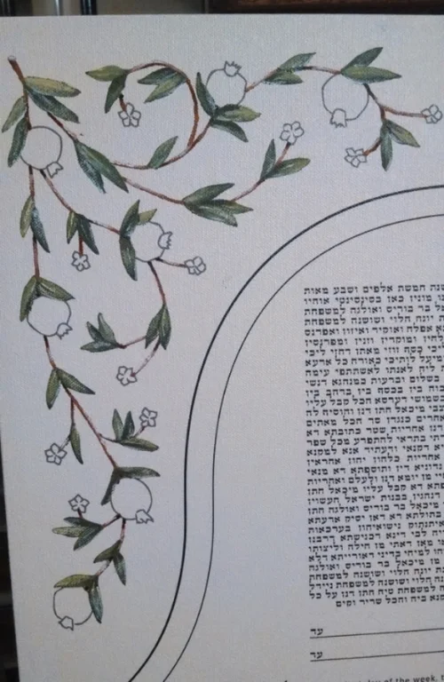 Canvas ready for painting. Beginning the painting process using acrylic paint.